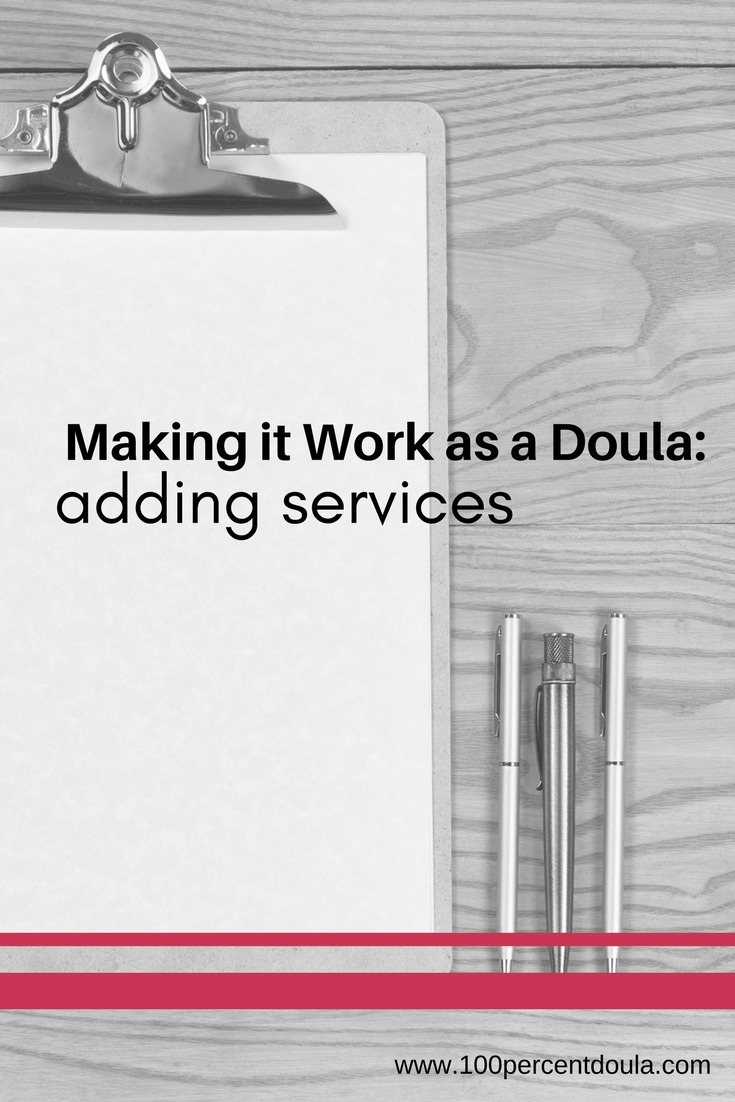 Doula Work: Adding Services
