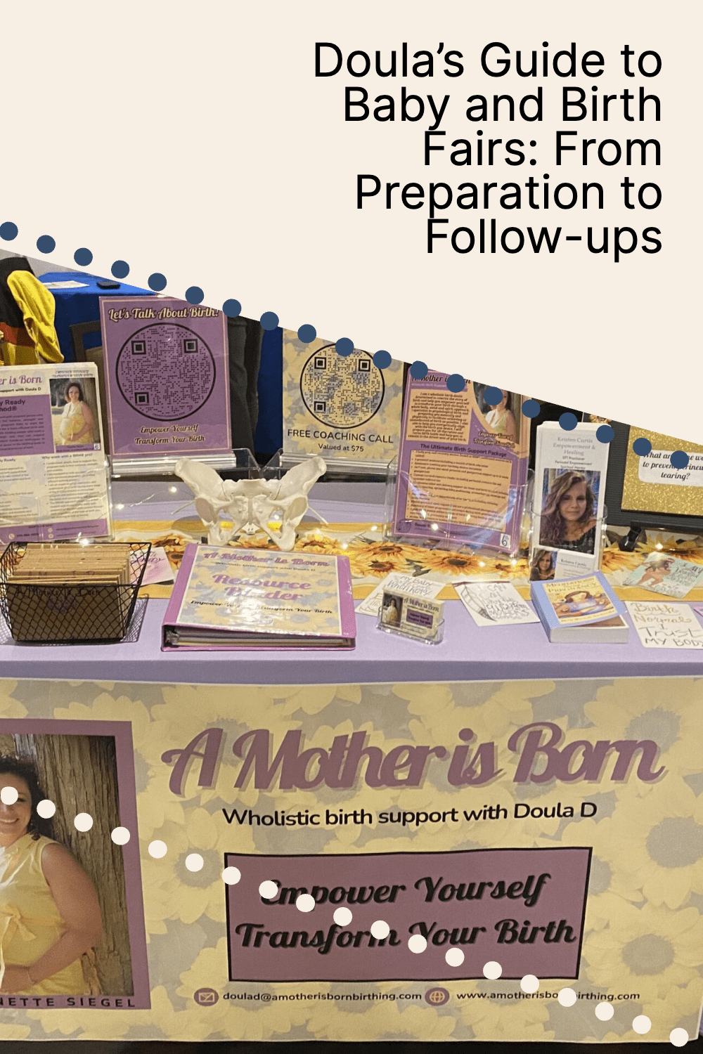 Doula's Guide to Baby and Birth Fairs: Preparation to Follow-ups